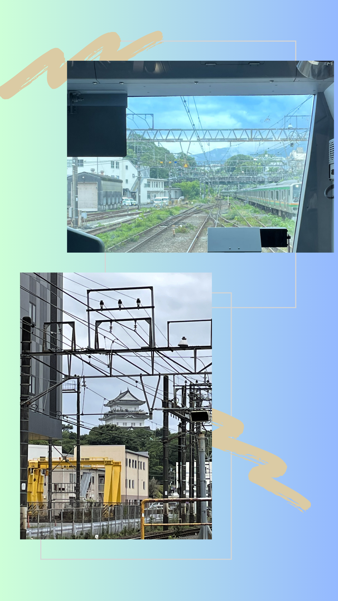 2枚の写真コラージュ、モダン、あなたのストーリー