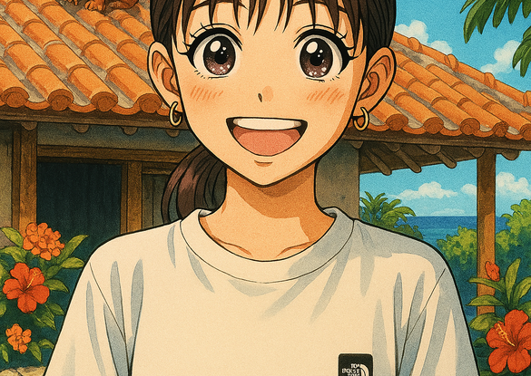 城間美奈子　自己紹介写真